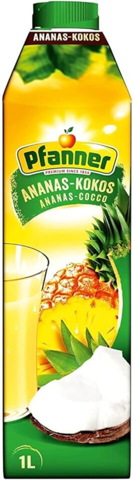 PFANNER MEYVE SUYU 1 LT-ANANAS